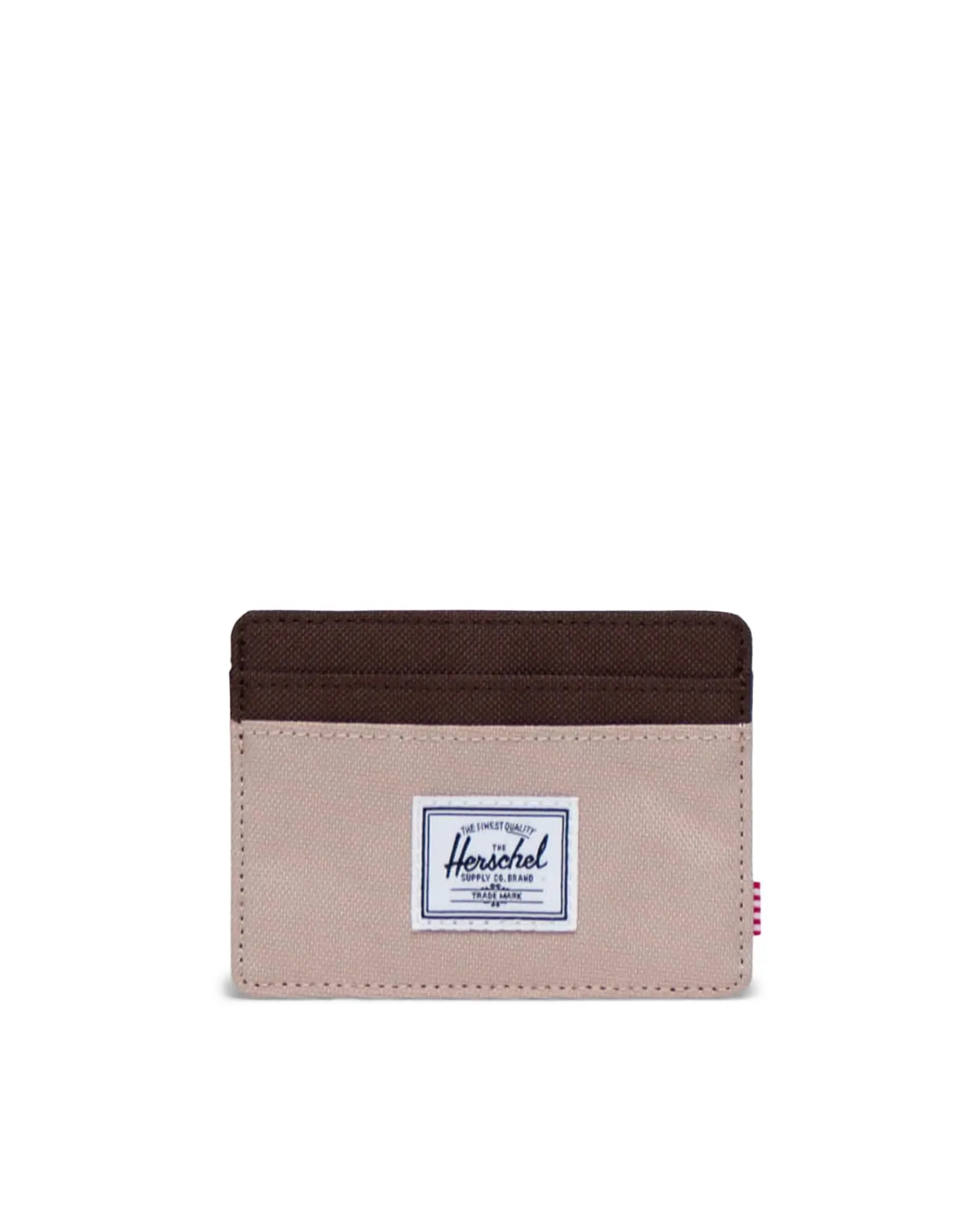 Herschel Charlie Cardholder Wallet - Light Taupe/Chicory Coffee