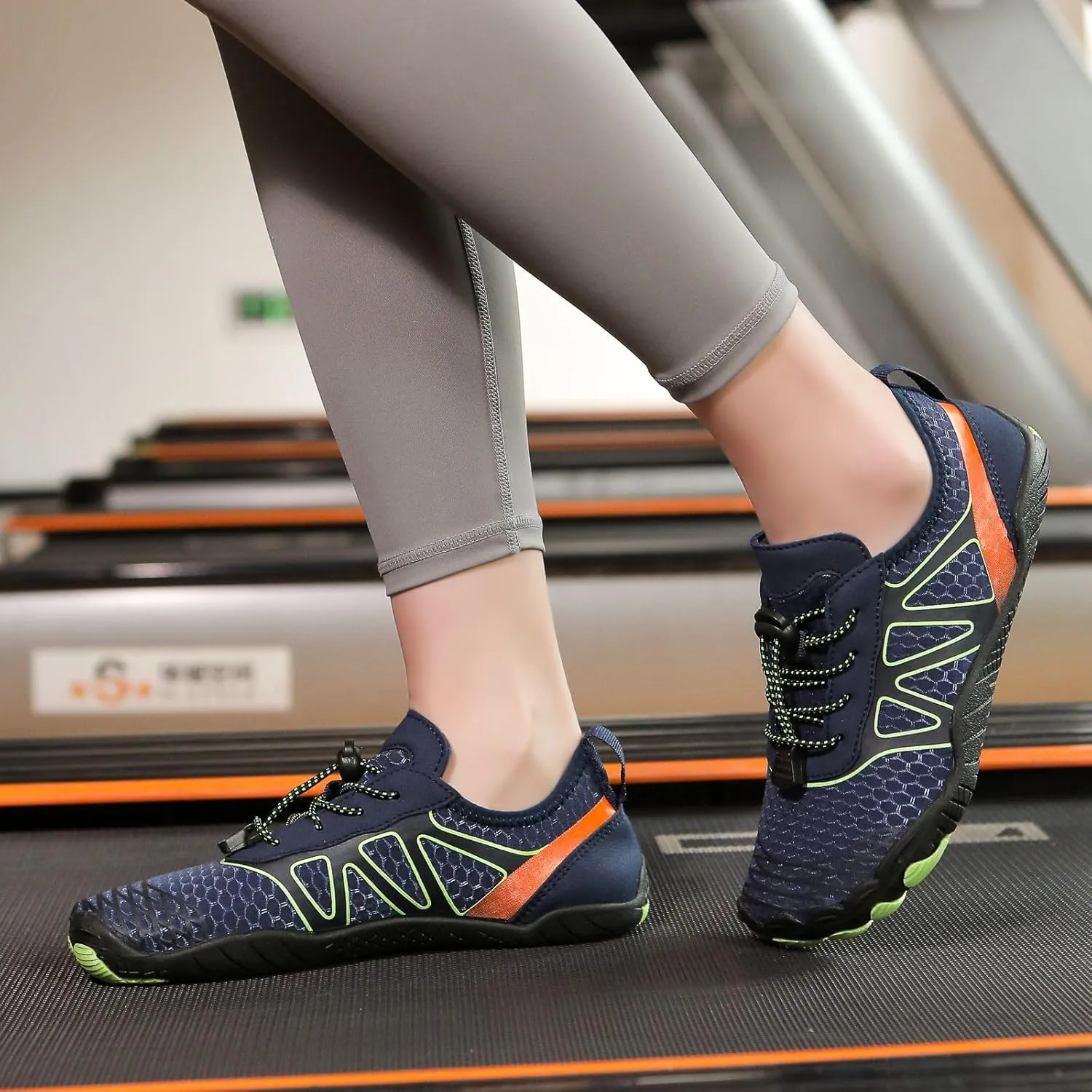 Hike Barefoot Shoes Women Wide Toe Box Walking Shoes Comfortable Breathable Sneakers Grounded Footwear Neuropathy Barefoot Shoe Zero Drop Running Sneakers Swim Socks Quick Dry Lightweight