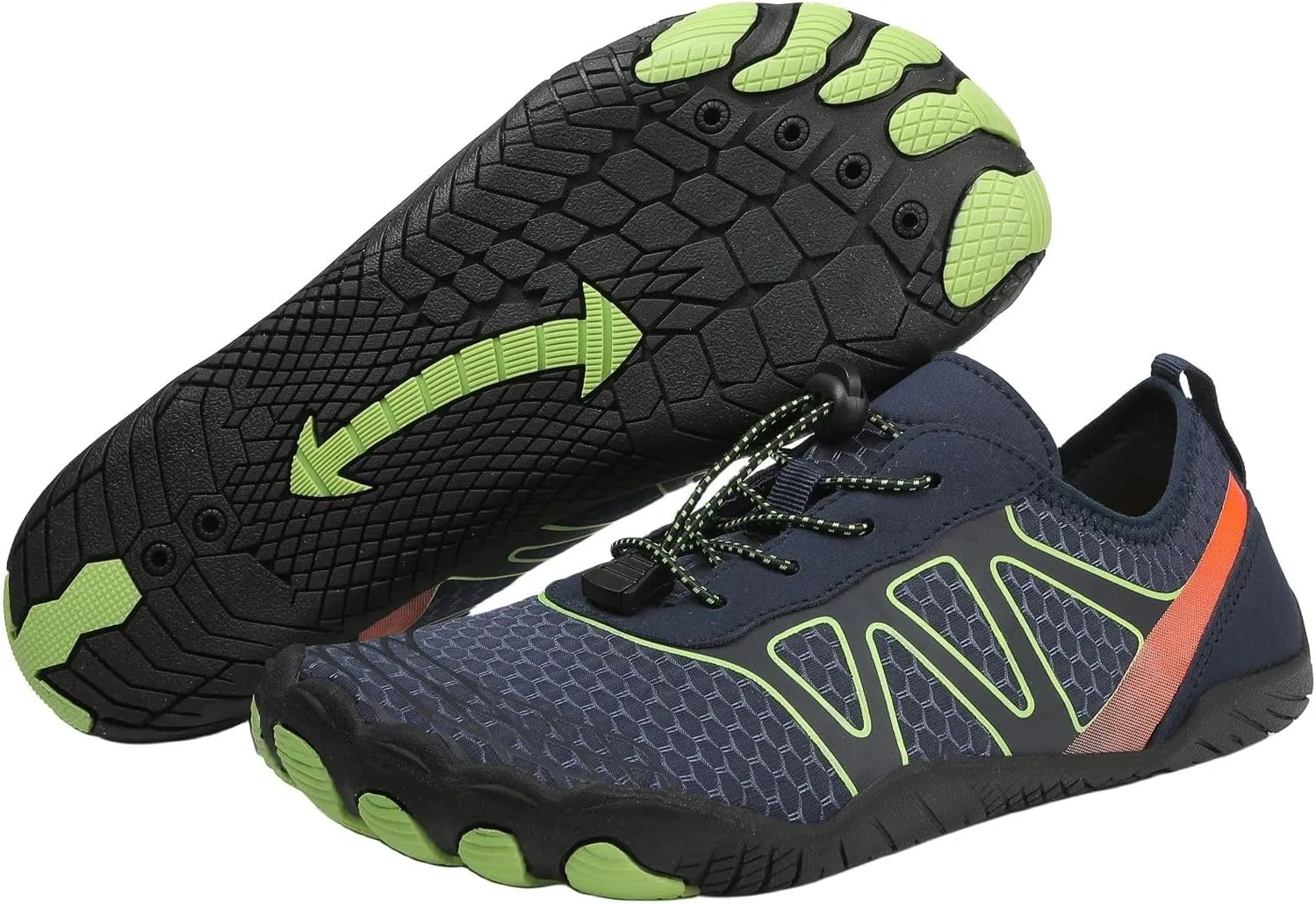 Hike Barefoot Shoes Women Wide Toe Box Walking Shoes Comfortable Breathable Sneakers Grounded Footwear Neuropathy Barefoot Shoe Zero Drop Running Sneakers Swim Socks Quick Dry Lightweight