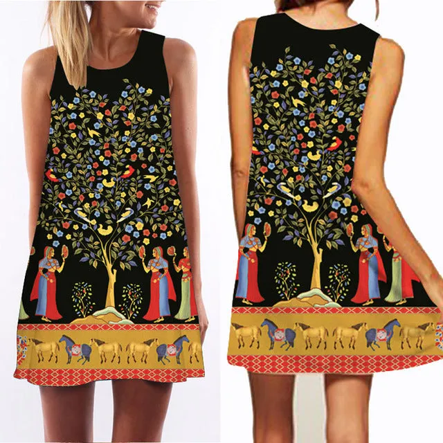 HIRIGIN | Vestido Hippie-Boho | **