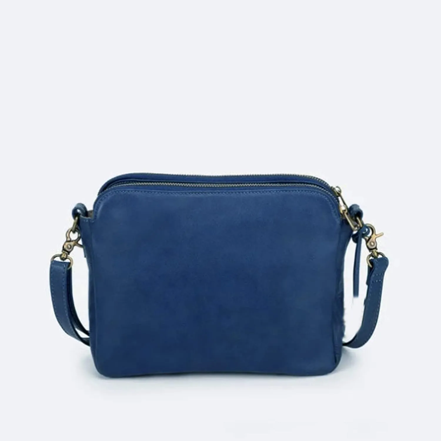 Hobo Nylon Crescent Crossbody Bag for Women Shoulder Hobo Purse for Travel with Front Zipper Pocket