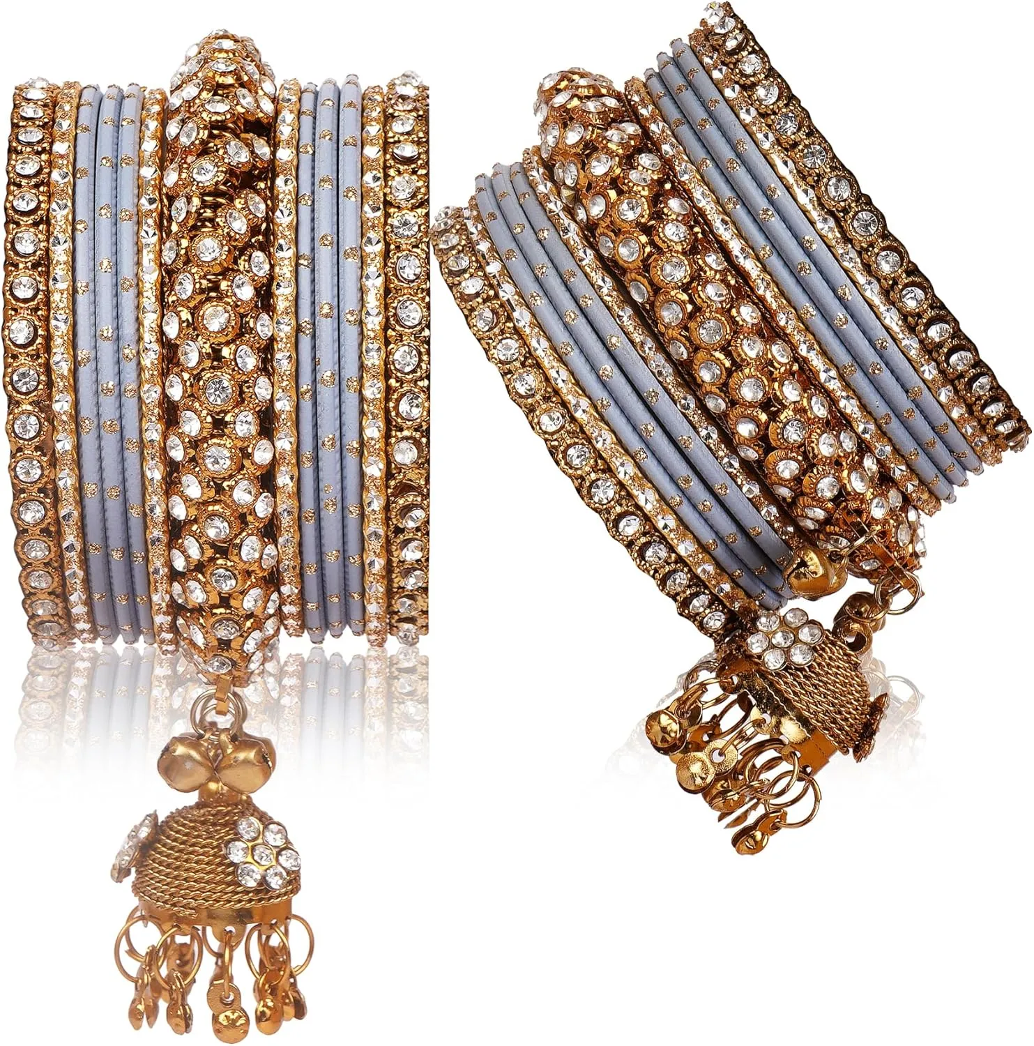 Indian Ethnic Partywear Handmade Bangles  Elegant Jewelry for Women, Perfect for Weddings, Festivals, and Everyday Wear
