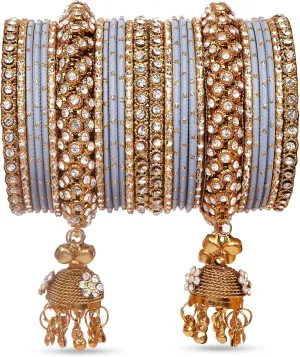 Indian Ethnic Partywear Handmade Bangles  Elegant Jewelry for Women, Perfect for Weddings, Festivals, and Everyday Wear