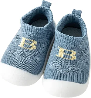 Infant Girls Boys Kids Leisure Shoes Letter Prints Mesh Soft Bottom Breathable Slip On Sport Shoes Socks Shoes Pineapple Infant Shoes