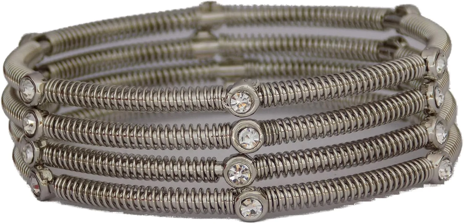 JD'Z COLLECTION Indian Bangles Set of 4 Bangle for women Indian Jewelry Bracelet For girls Gold Silver Color