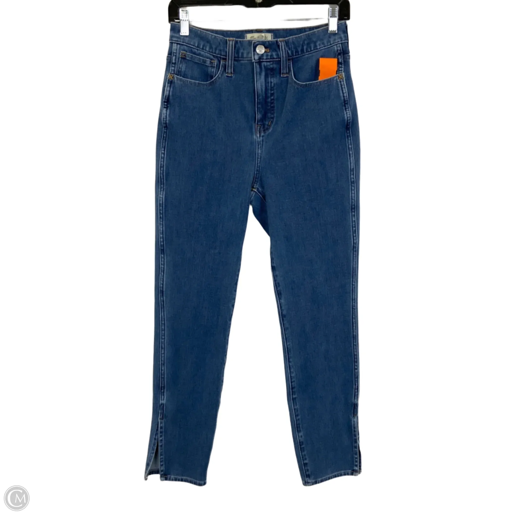 Jeans Skinny By Madewell In Blue Denim, Size: 2