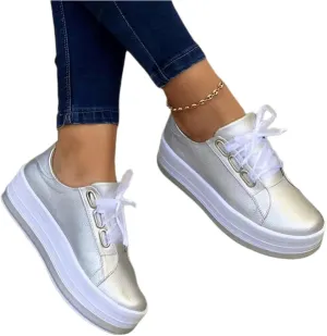 Ladmiple Shoes For Women Sneakers Slip Ons Walking Shoes Lady Platform Loafers Fashion Casual Dressy Summer Flats Shoes