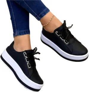 Ladmiple Shoes For Women Sneakers Slip Ons Walking Shoes Lady Platform Loafers Fashion Casual Dressy Summer Flats Shoes