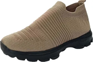 Ladmiple Walking Shoes Women Slip On Lightweight Running Shoes Fashion Tennis Gym Jogging Fitness Athletic Sneakers