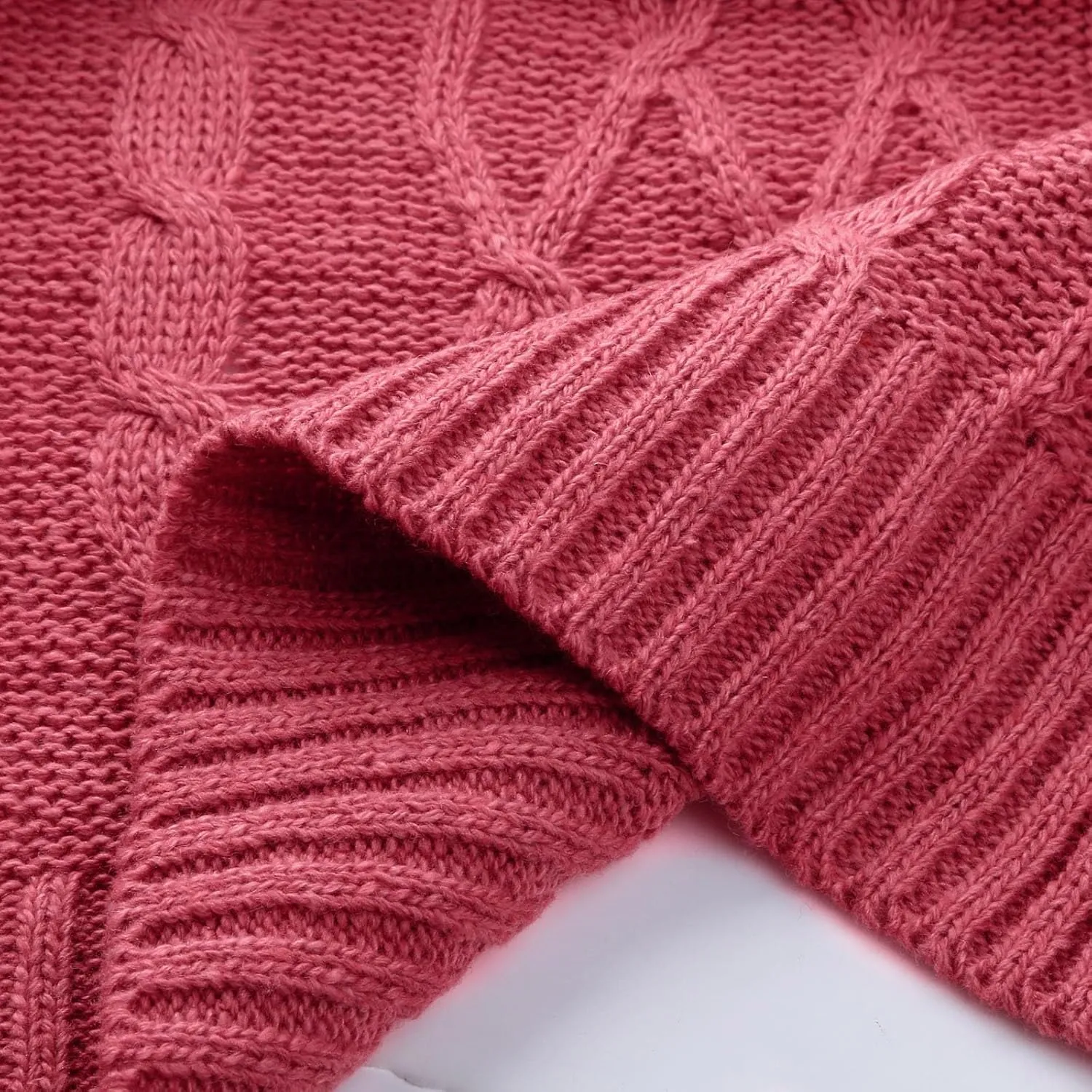 Long Chunky Cable Knit Cardigans For Women Open Front Long Hooded Sweater 2024 Winter Warm Oversized Solid Outwear