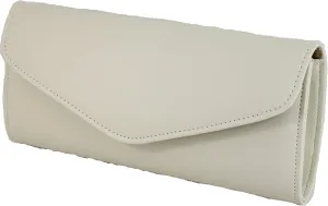 LONI Womens Clutch Bag Purse Wedding Formal Evening Solid Classic Style Handbag