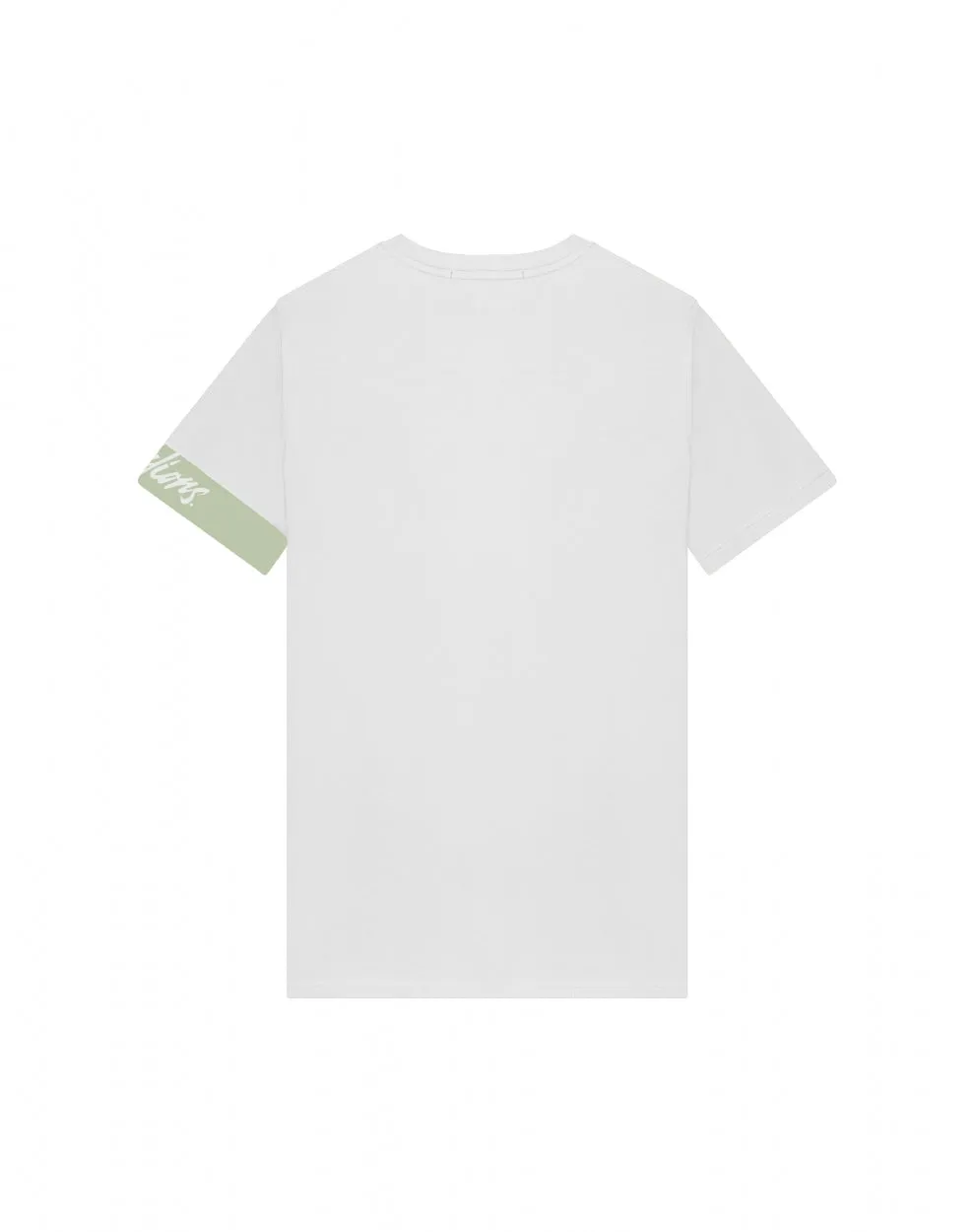 Malelions Men Captain T-Shirt 2.0 | White/Green