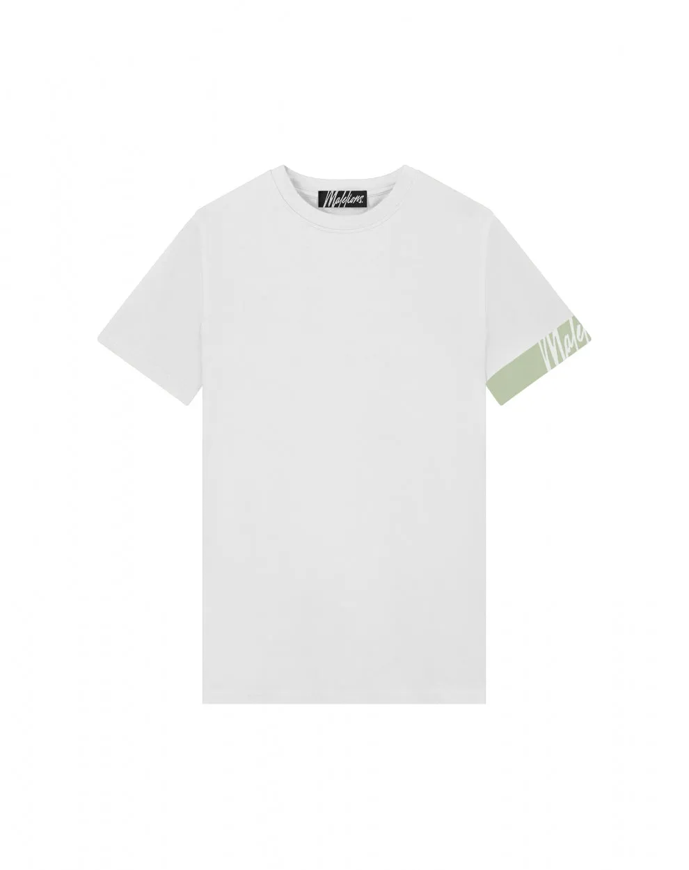 Malelions Men Captain T-Shirt 2.0 | White/Green
