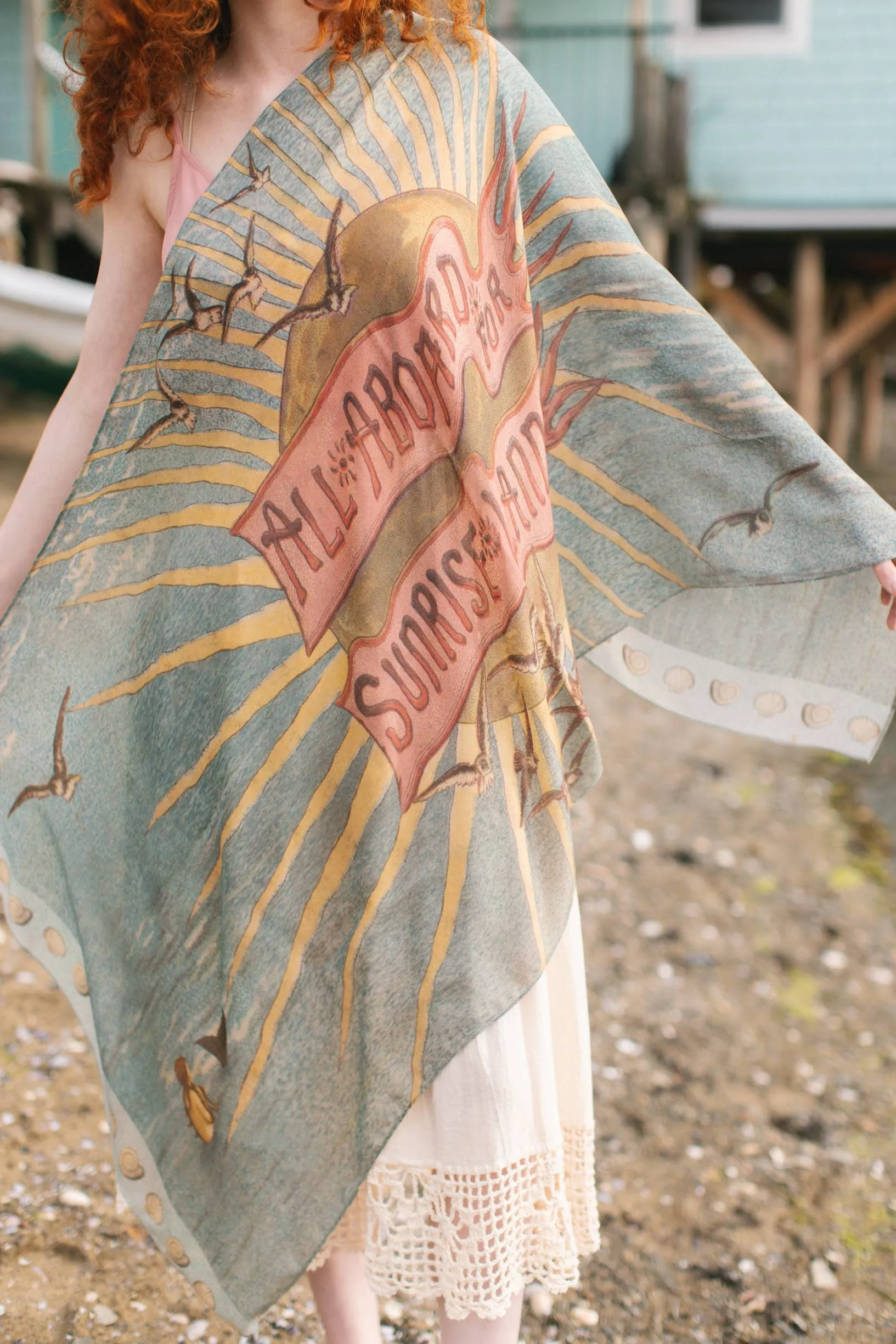 Market of Stars - Sunrise Lands Bamboo Scarf