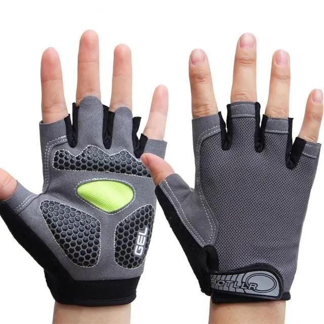 Men and Women Sports 3D GEL Padded Anti-Slip Gloves