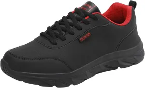Men Walking Shoes Wide Hiking Shoes Waterproof Outdoor Work Shoes Trails Sneakers Casual Comfortable Trekking Shoes