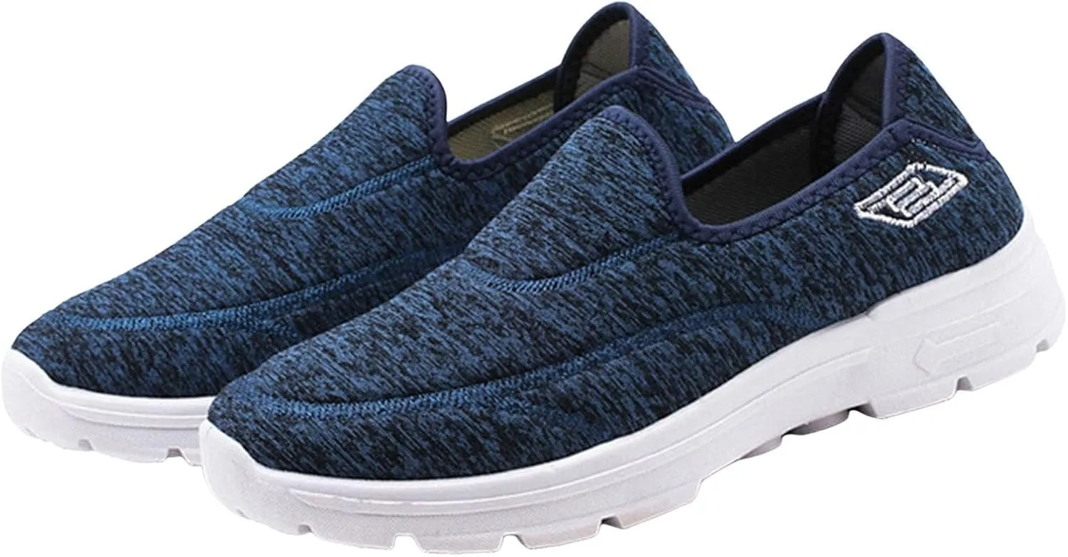 Men's Fashion Sneakers Mens Slip on Shoes Tennis Shoe for Men Shoe for Men Mesh Athletic Gym Sneaker