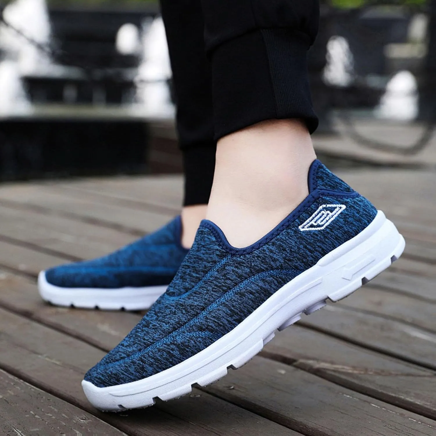 Men's Fashion Sneakers Mens Slip on Shoes Tennis Shoe for Men Shoe for Men Mesh Athletic Gym Sneaker