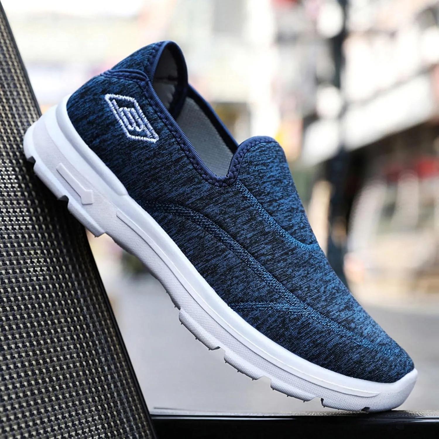 Men's Fashion Sneakers Mens Slip on Shoes Tennis Shoe for Men Shoe for Men Mesh Athletic Gym Sneaker
