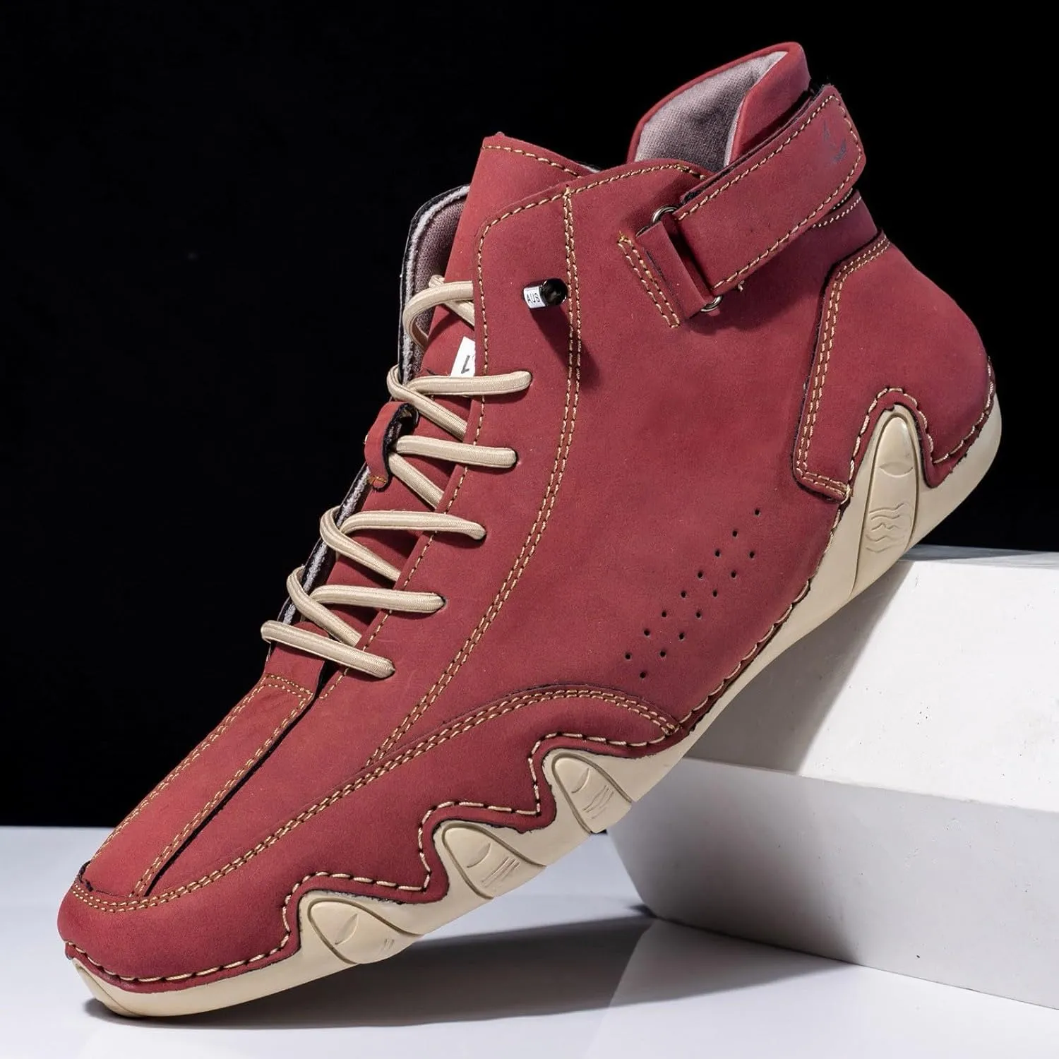 Men's Slip Shoes Couple's Foreign Trade High Top Boots Men and Women Leisure Short Boots Shoes Casual Men