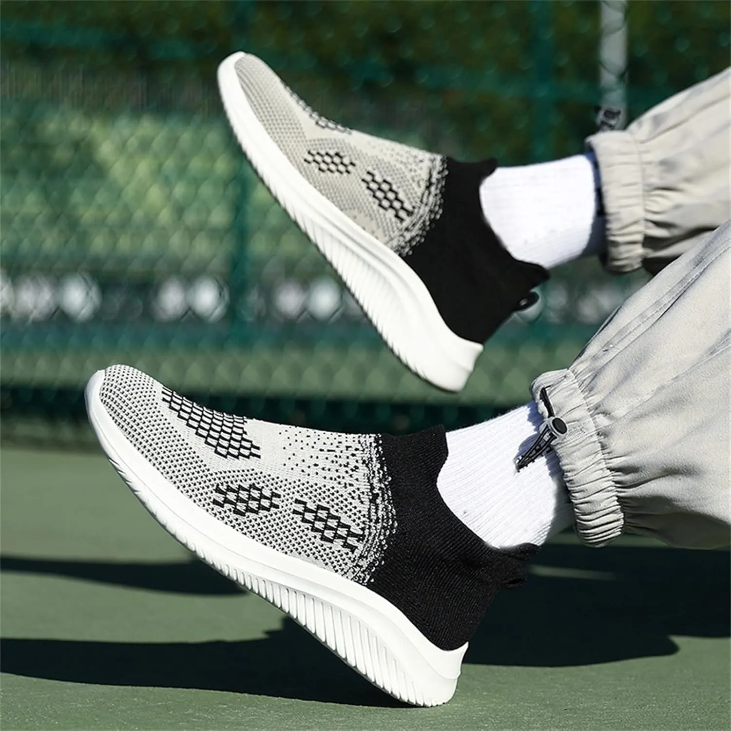 Men's Sneakers Mens Tennis Shoes Slip on Shoe for Men Sneaker for Men Athletic Gym Lightweight Sneaker