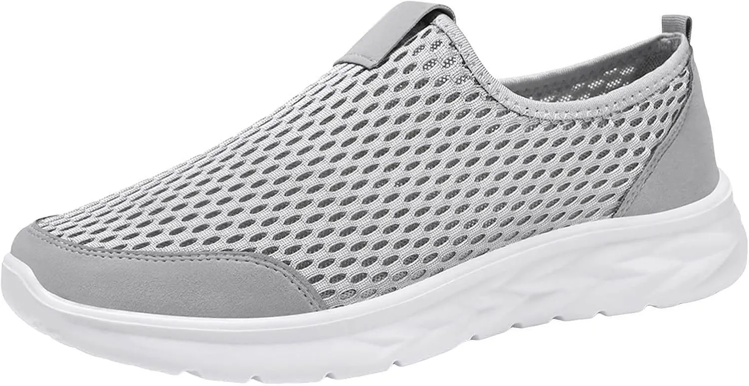 Mens Tennis Shoes Men's Running Shoes Lightweight Breathable Walking Shoes Non Slip Sneakers Mesh Casual Sports Shoes