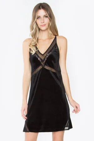Myla Velvet Slip Dress