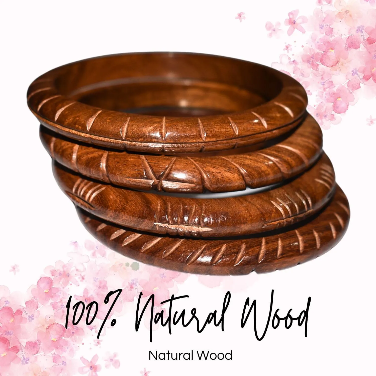 Natural Wooden Bangles,Stylish Wooden Bangle Designs,Artisan Wooden Bangles,Premium Quality Wooden Bangle.