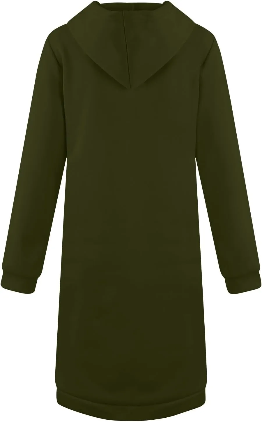 NBXNZWF Women's Zip Up Hoodies 2025 Fall Casual Oversized Fleece Long Tunic Long Sleeve Sweatshirts Jackets With Pockets