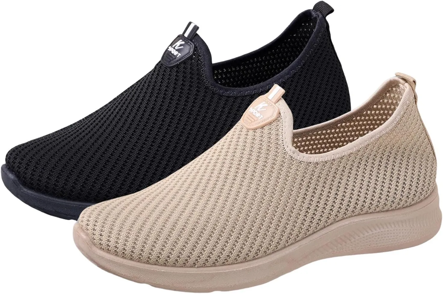 Non Slip Work Sport Shoes for Men Comfortable Breathable Lightweight Tennis Shoe Arch Support Plantar Fasciitis