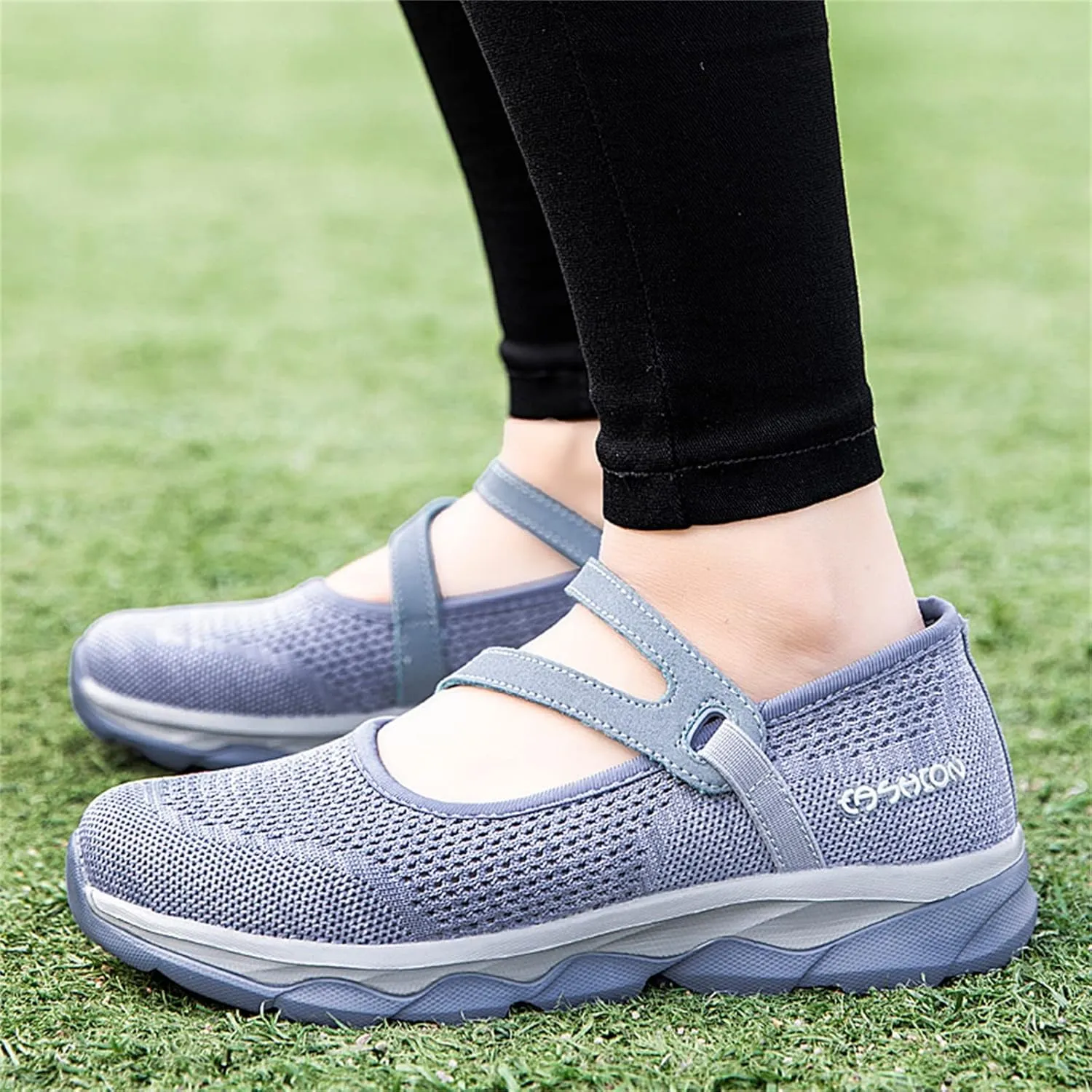 Orthopedic Comfortable Sneakers for Women Slip On Walking Shoes with Arch Support Casual Loafers Plantar Fasciitis Relief Foot Pain Diabetic