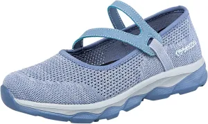 Orthopedic Comfortable Sneakers for Women Slip On Walking Shoes with Arch Support Casual Loafers Plantar Fasciitis Relief Foot Pain Diabetic