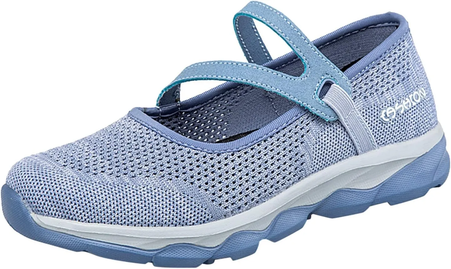 Orthopedic Comfortable Sneakers for Women Slip On Walking Shoes with Arch Support Casual Loafers Plantar Fasciitis Relief Foot Pain Diabetic