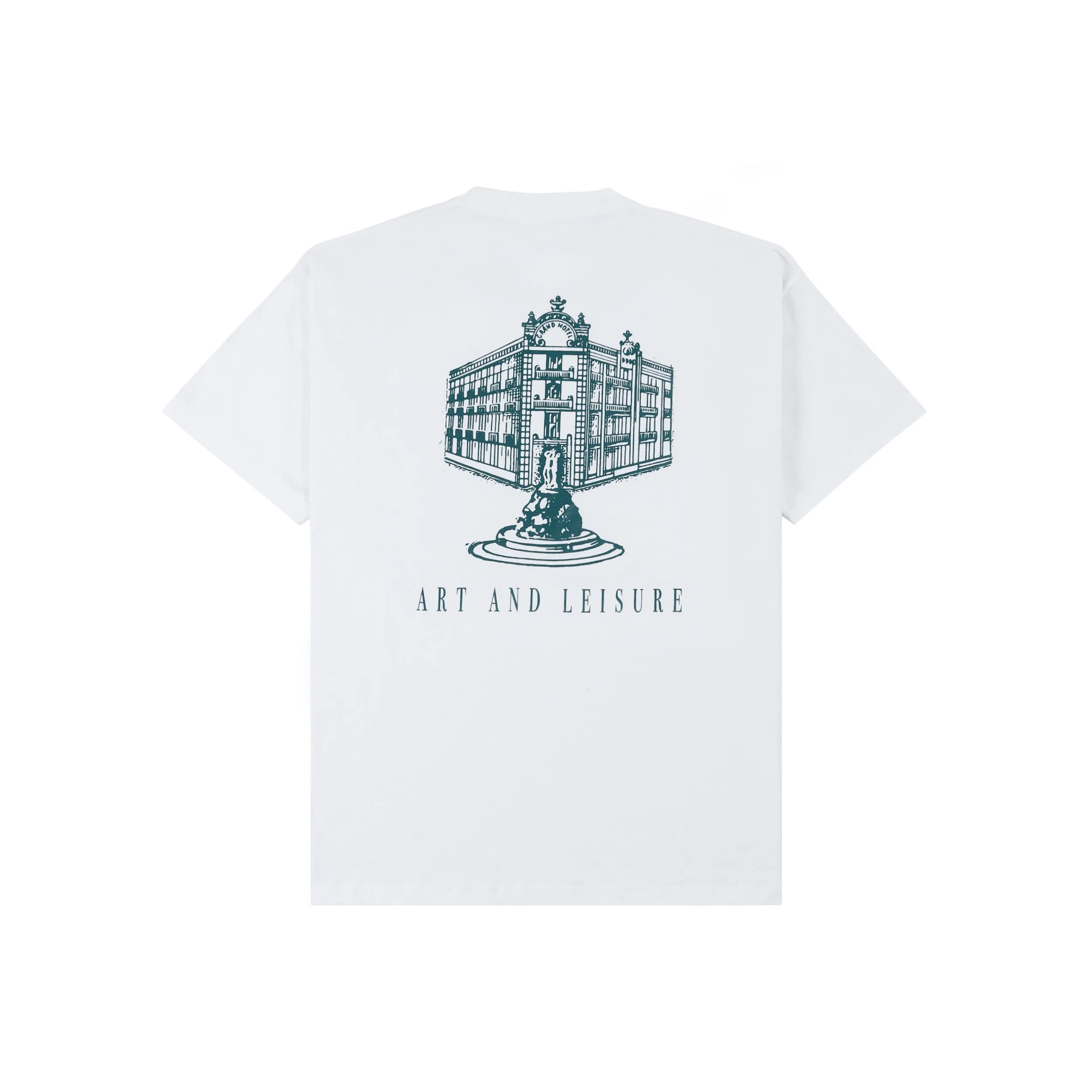 PALAZZO TEE WHITE