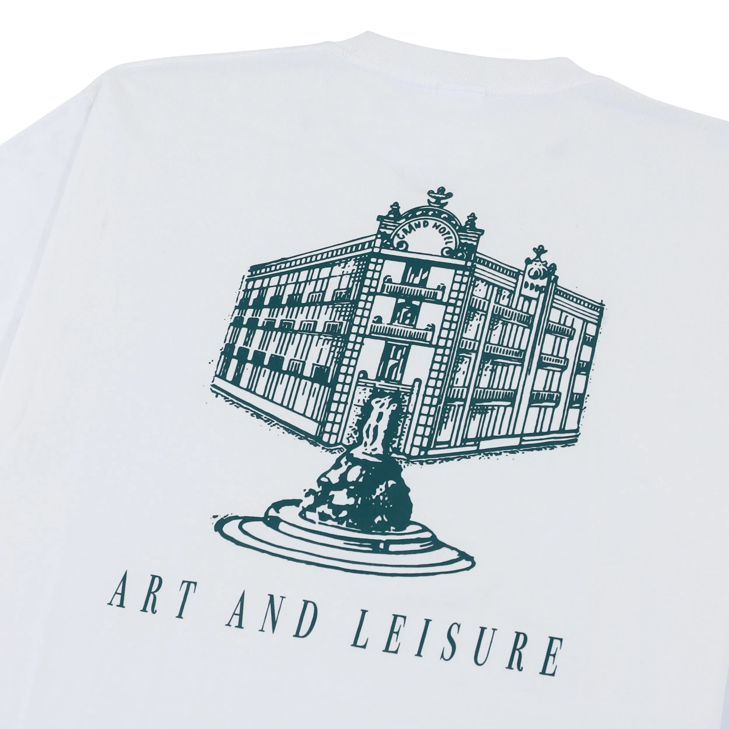 PALAZZO TEE WHITE