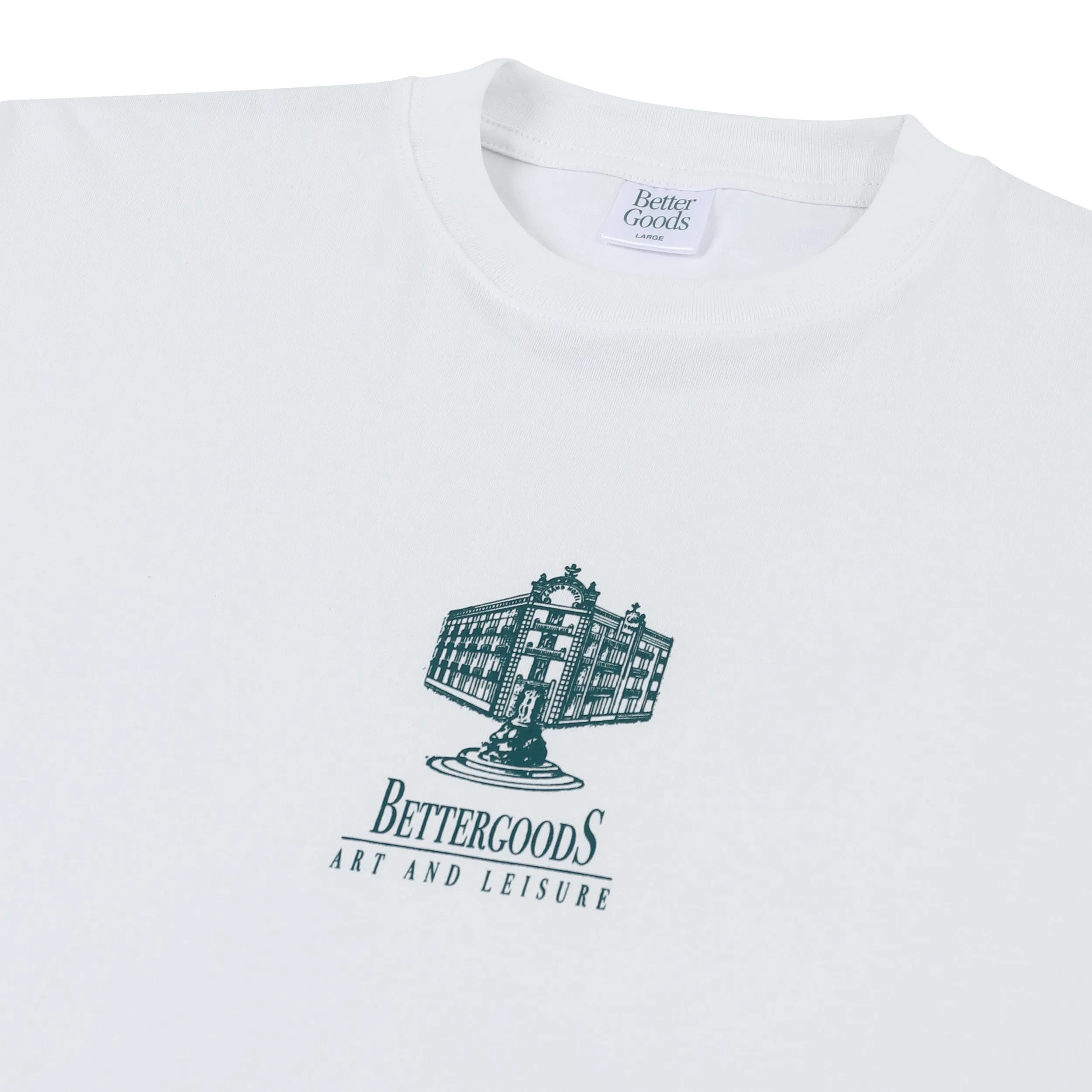 PALAZZO TEE WHITE