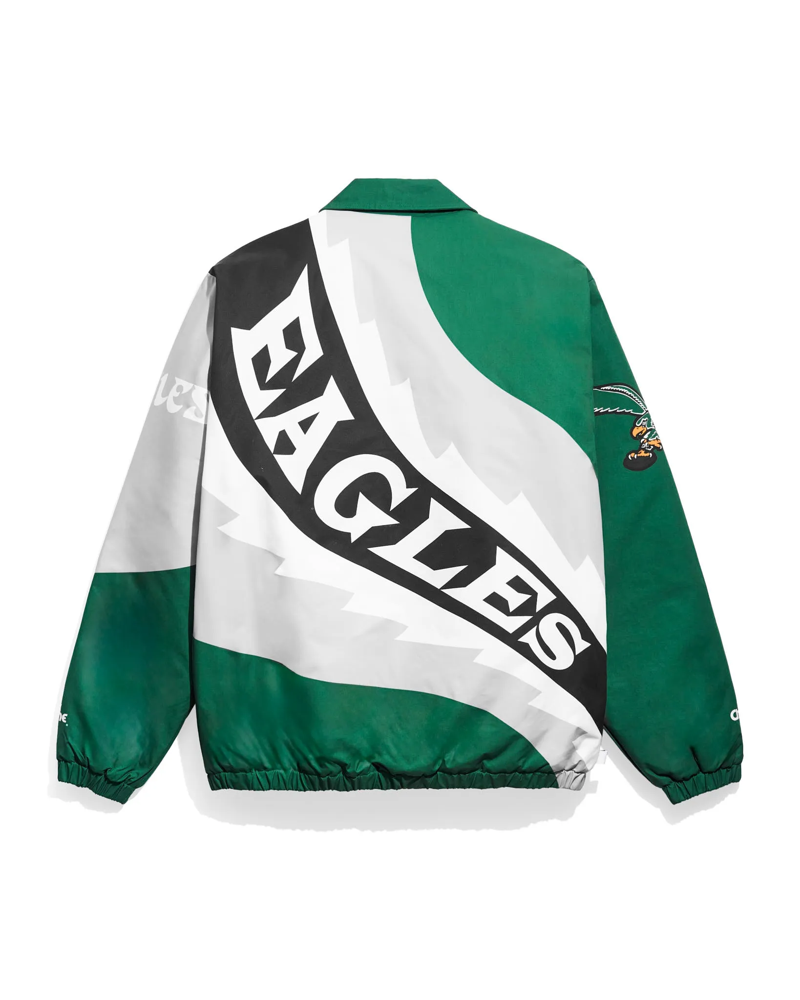 Philadelphia Eagles Kelly Green Saw Blade Puffer Jacket