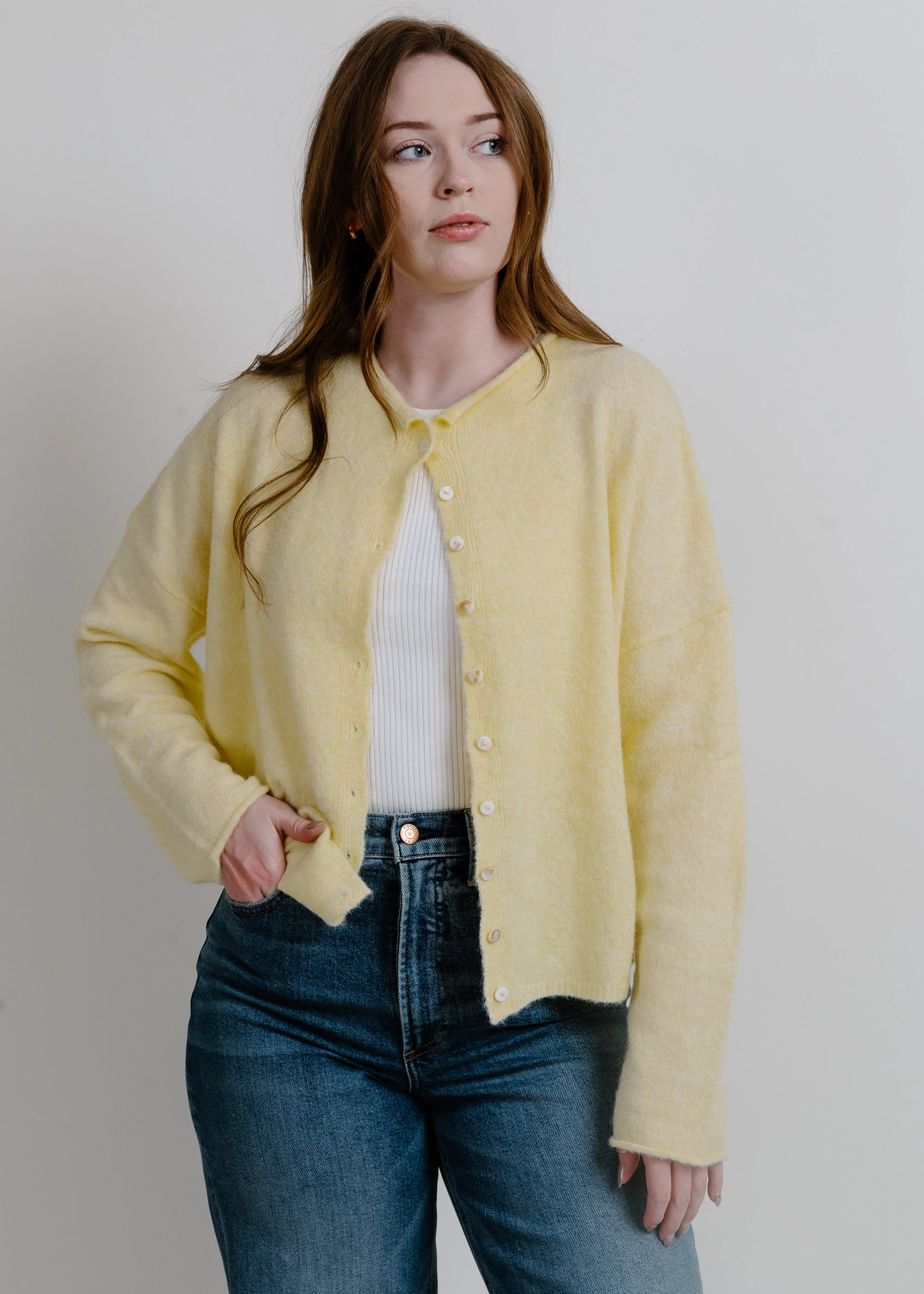Piper Cardigan - Butter