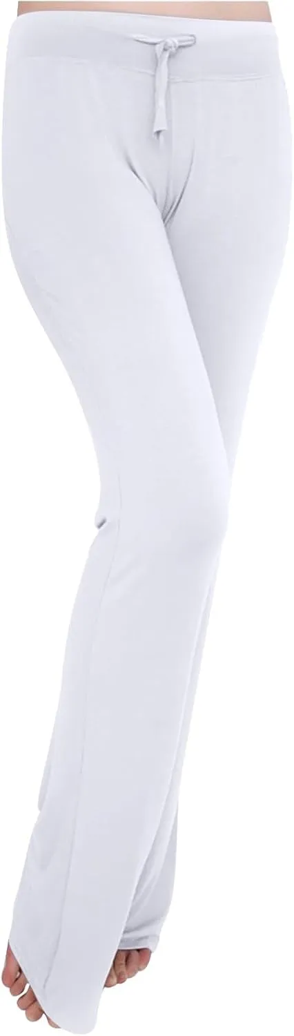 Plus Size Yoga Pants for Women 2024 Casual Drawstring Elastic High Waist Wide Leg Workout Pants Loose Comfy Trousers
