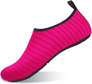 Pool Shoes for Women Water Aerobics Non Slip Wide Width Water Shoes Barefoot Aqua Socks Quick-Dry Non Slip Shoe Aqua Yoga Socks Slip On for Women Breathable Lightweight Beach Footwear
