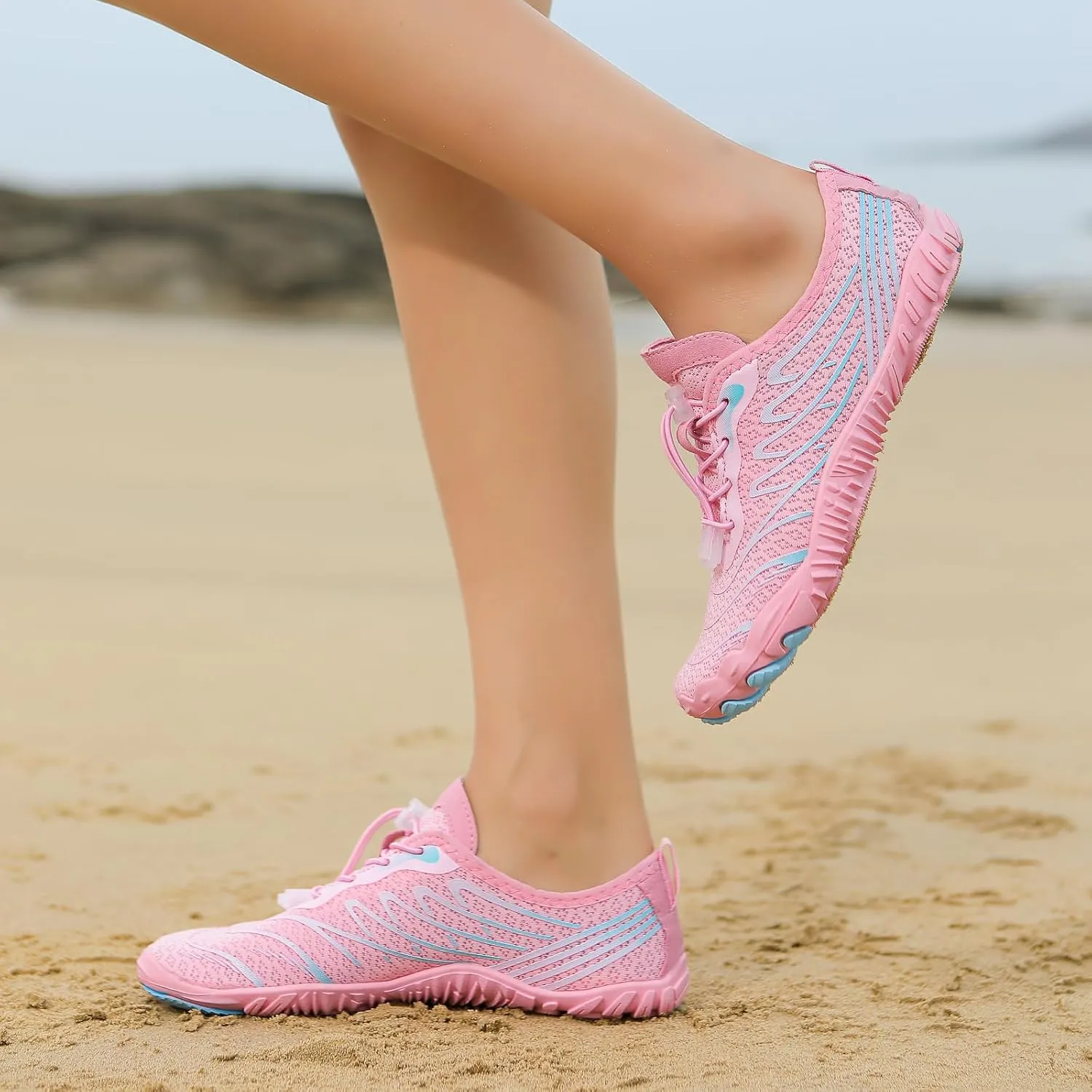 Pro Barefoot Shoes Women Men,Wide Toe Box Non-Slip Outdoor Sports Barefoot Shoe Quick-Drying Water Shoe Unisex Walking Athletic Running Shoes for Women