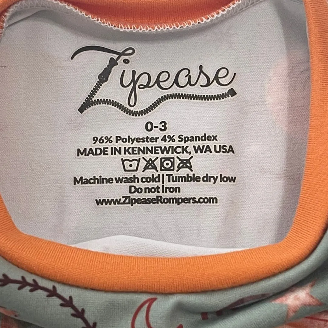 Sage Space Zip Romper