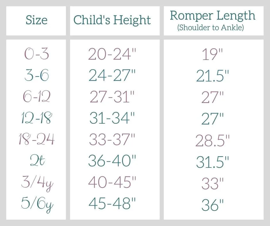 Sage Space Zip Romper