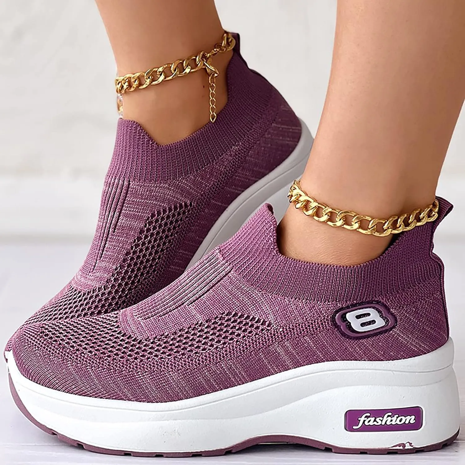 SBGMoSJ Bowling Shoes Women Size 9 1/2 Fall Shoes Women Trendy Comfy Womens Slip On Shoes Size 8 Narrow High Top Platform Sneakers for Women Tenis para Mujer OrtopDicos para Caminar