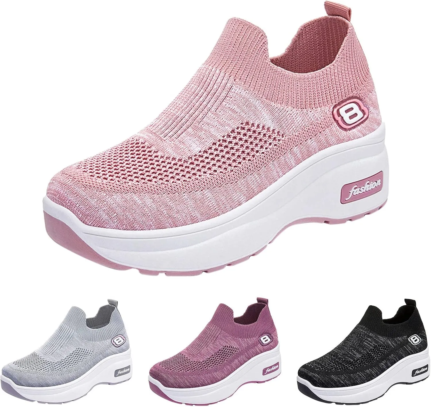 SBGMoSJ Bowling Shoes Women Size 9 1/2 Fall Shoes Women Trendy Comfy Womens Slip On Shoes Size 8 Narrow High Top Platform Sneakers for Women Tenis para Mujer OrtopDicos para Caminar