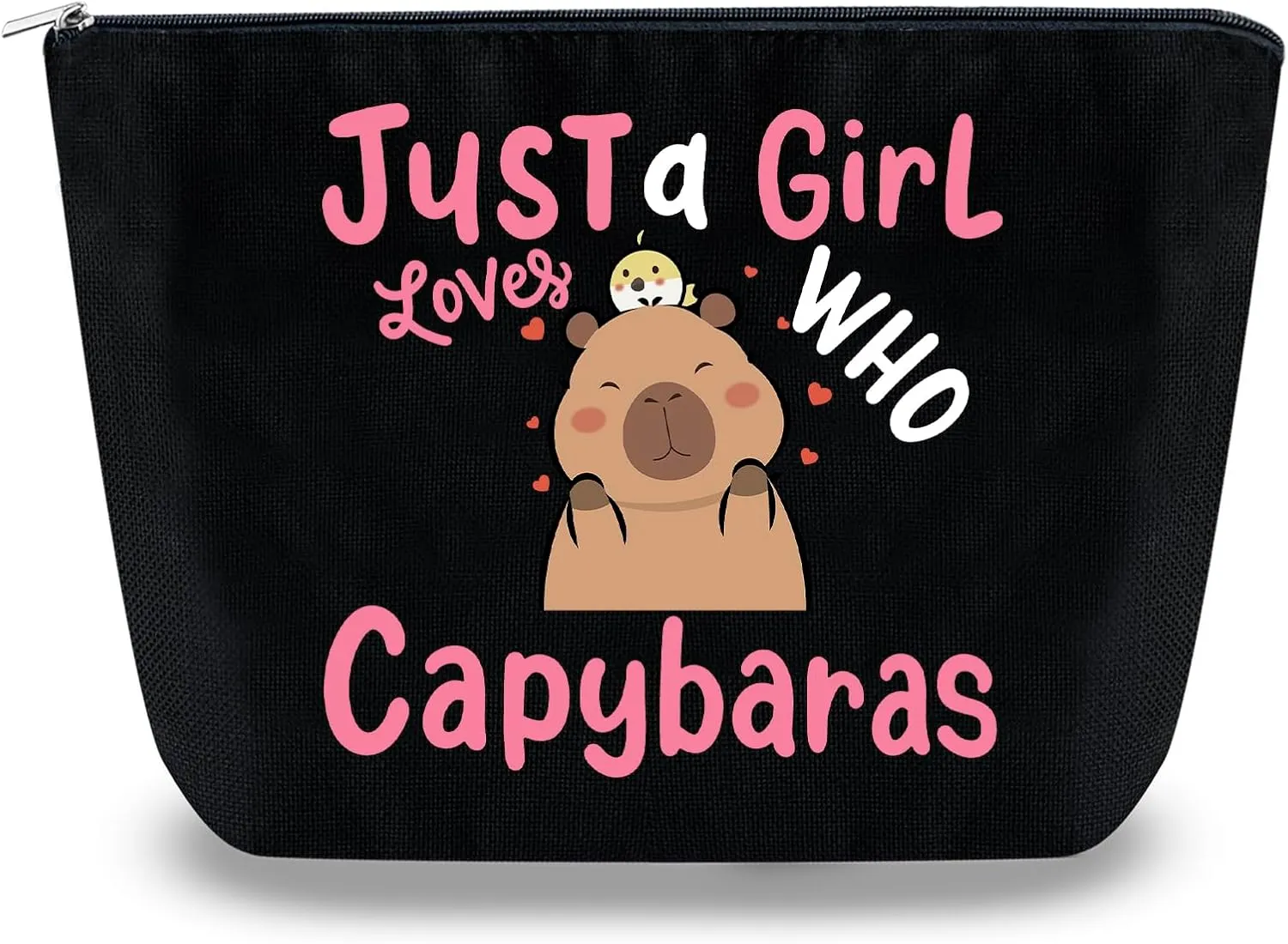 Small Makeup Bag Capybara Gifts Capybara Pouch Cosmetic Bags for Purse Travel Makeup Pouches Christmas Birthday Gifts for Women Girls Friends