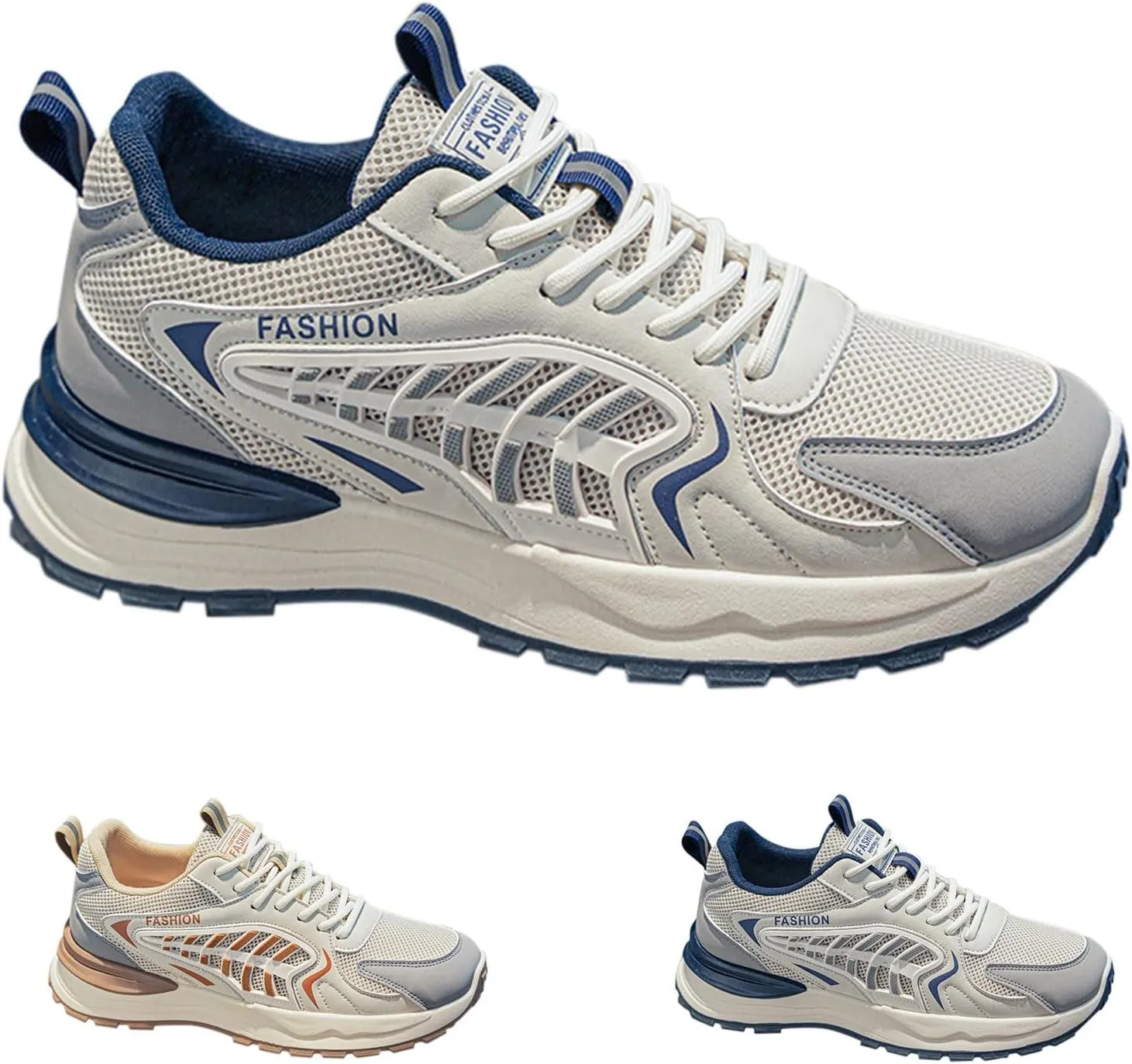Sneakers for Women Mesh Lightweight Breathable Running Shoes Non Slip Women's Tennis Shoes Lace Up Casual Shoes