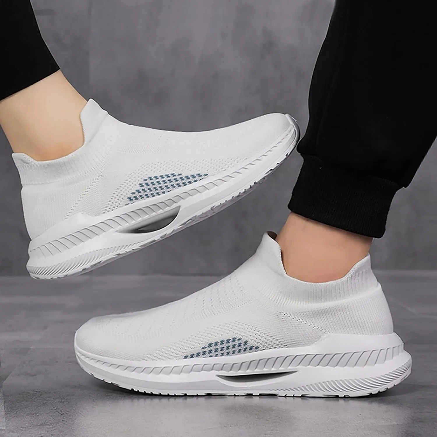 Sneakers for Women Slip Ons Slip On Shoes Women Comfortable Open Back Womens Black Athletic Shoes Size 8 Running Shoes for Women Wide Feet Tenis Antideslizante para Mujer De Cocina