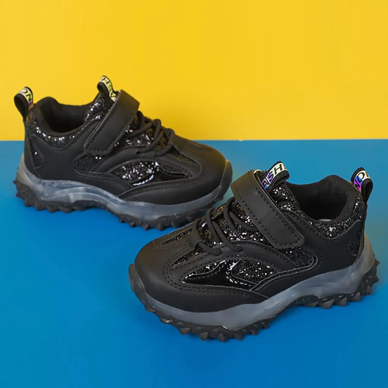 Spring Summer Boys Girls Sports Sneakers Toddler Infant Baby Casual Tennis Light Up Platform Chunky Heel Shoes