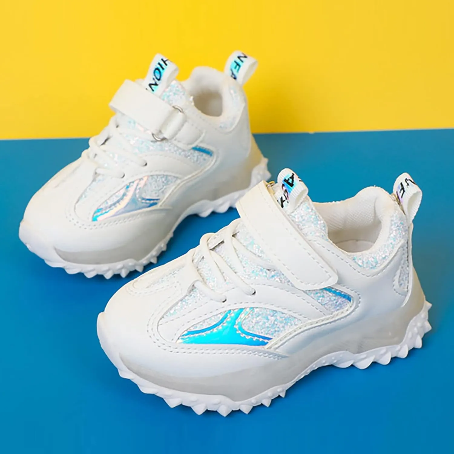 Spring Summer Boys Girls Sports Sneakers Toddler Infant Baby Casual Tennis Light Up Platform Chunky Heel Shoes